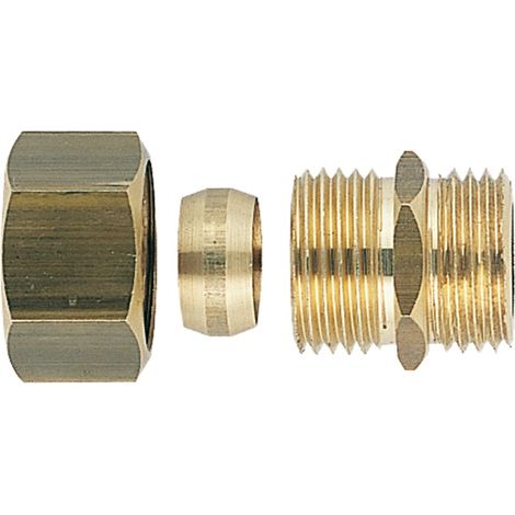 Raccord Bicone Male D 18x1/2 (1/2)