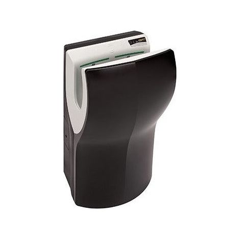 MEDICLINICS M14AB-DES DUALFLOW PLUS Secamanos Automático con Desagüe Negro - ref: M14AB-DES (1/2)