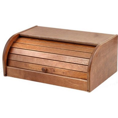 Portapane in Legno Scuro cm. 39X25X17 H.