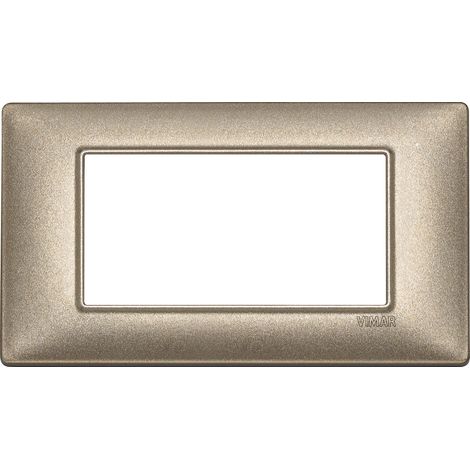 VIMAR - 14654.70 Placca 4M bronzo metallizzato