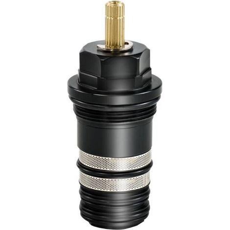 Cartouche de vanne thermostatique 3/4' MTC 94282000 – Plastique noir renforcé – Contrôle précis de la température – Pour baignoires à 2/3 trous (1/5)