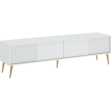 Meuble TV Barcelona - 180 CM Blanc (1/5)