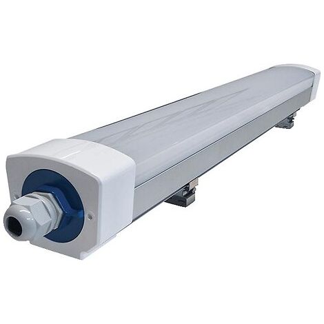 Réglette étanche LED RAGA 39/43/47 W 4000K IP65 1200 mm - Asled