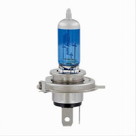 TRADE SHOP - Lampadina Lampada H4 Alogena Per Moto Auto 60/55w 12v Luce Bianco Freddo H4-bx02 -