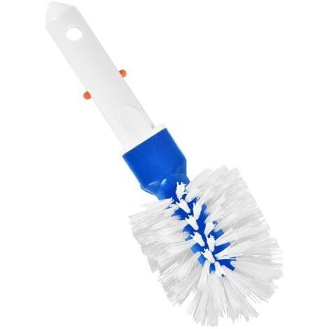Brosse Piscine Brosses d'angle de Piscine Brosse Ronde pour Nettoyage de Piscine Accessoires Nettoyage pour Les Marches de Piscine, Baignoires, Carreaux, Angles (1/5)