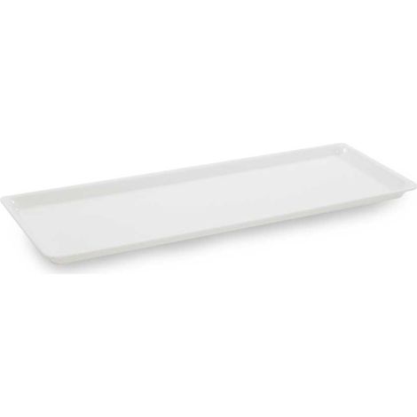 Plat en Plexiglas grande surface Blanc 580x205x17mm - Matériel CHR Pro