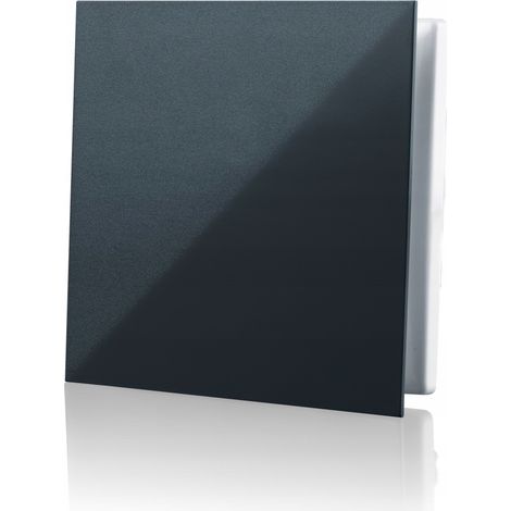 Rejilla de ventilación con malla Ventika 16x16 negra (1/5)