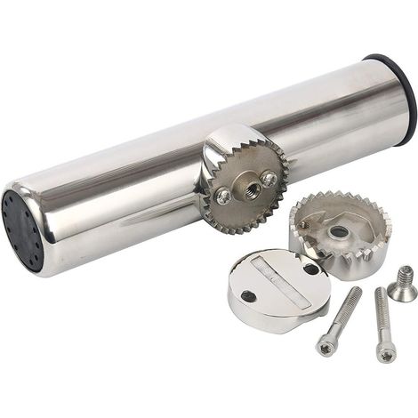 Stainless steel fishing rod holder, fishing rod holder, 7/8 to 1 inch straight tube, various sizes, yacht fishing accessories, 1-1-1/4--DTEKGAZ