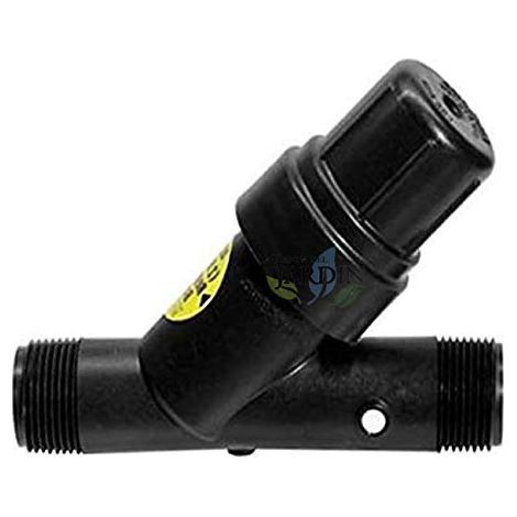 Filtro Regolatore di Pressione 2,8 Bar con Rete 75 Micron, Filetto Maschio 1'', per Irrigazione a Goccia e Impianti di Irrigazio