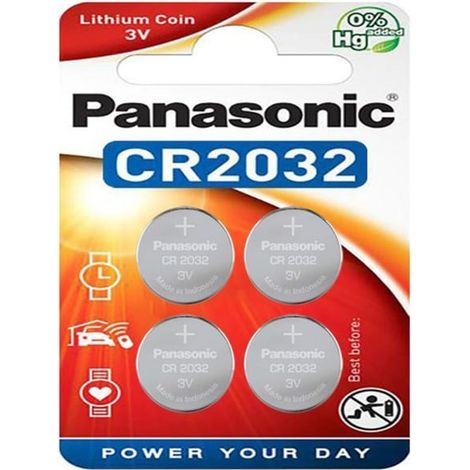 Panasonic CR 2032EP/2B/4 Stück Batterie
