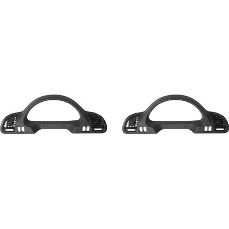 Adecuado para 2X 9016801439 caja de contador de embellecedores de salpicadero interior de automóvil con rejillas de ventilación, para Mercedes-Benz Sprinter CDI