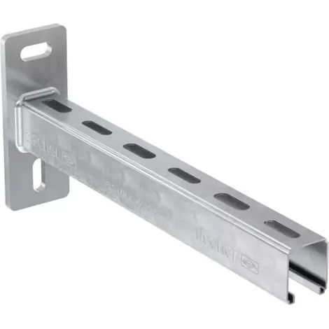 Mensola a sbalzo in acciaio zincato modello alk 31 l.450 mm - profilo 37/1,2 FISCHER