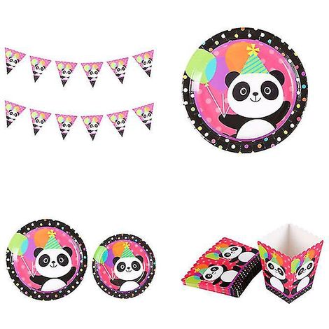 Ensemble de vaisselle jetable de 52 pièces pour fête (1/3)