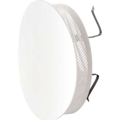 Grille Ø170 mm à clipser avec plaque ronde + moustiquaire - Frst Plast (1/5)