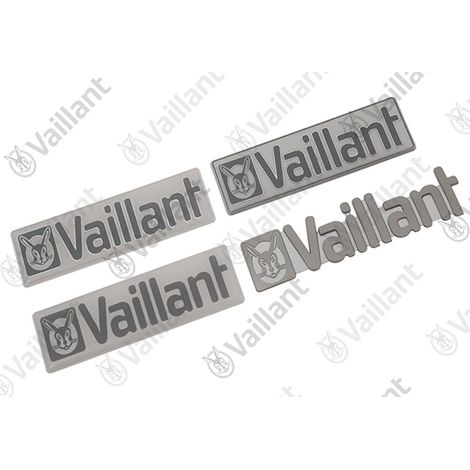 VAILLANT Placa de identificación, juego VC 104/3-E u.w. Vaillant-Nr. , 118096