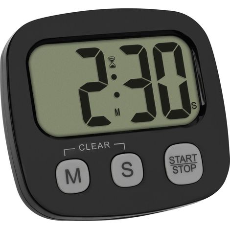 TFA Dostmann 4009816042507 Stoppuhr Schwarz digital