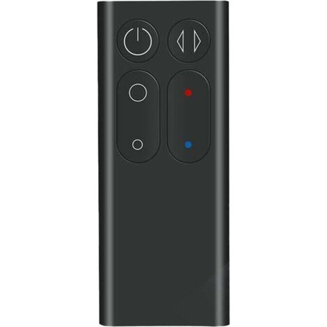 Telecomando di ricambio adatto per ventilatore purificatore d'aria senza pale AM04 AM05, colore nero. (1/4)