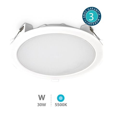 GSC 201000030  Downlight empotrable 30W 5500K - Pro Line