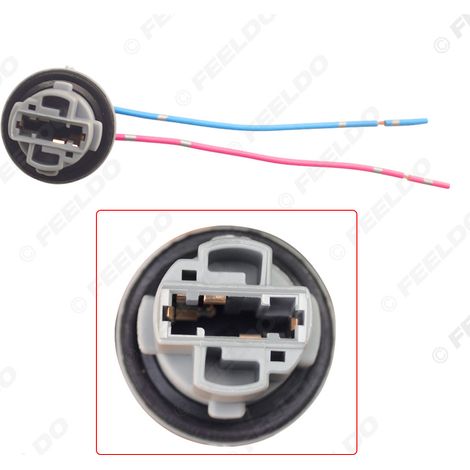 Adaptateur de câblage pour clignotant de voiture 7440 W3X16D W21W T20, prise pour lampe
