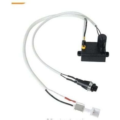 7642 Bouton D'allumage de Gril pour Gril Weber Spirit E210 S210 S220 E310 SP310 avec Commande Avant, XU, Allumeur compatible avec Weber 7642, 69850 Kit d'allumage barbecue