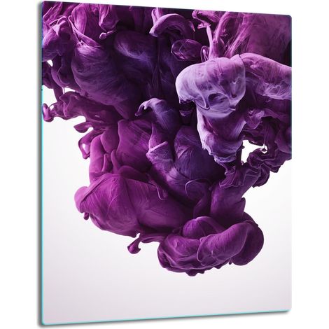 TABLERO DE MESA DE PANEL DE CRISTAL 40x52 MORADO (1/5)