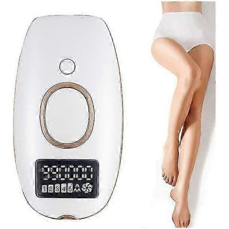 Épilateur laser professionnel permanent avec écran LCD. machine d'épilation laser indolore