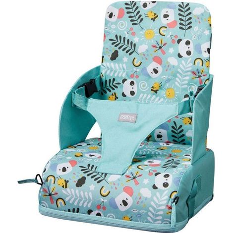 Siège rehausseur NUBY Panda - Pliable - Mousse - Imperméable - Dès 6 mois (1/5)