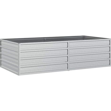 Maison Exclusive - Garten-Hochbeet 160x80x45 cm Verzinkter Stahl