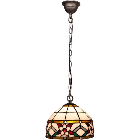 Deckenpendelleuchte mit Kette und Lampenschirm mit 20 cm Durchmesser aus der Museum-Serie