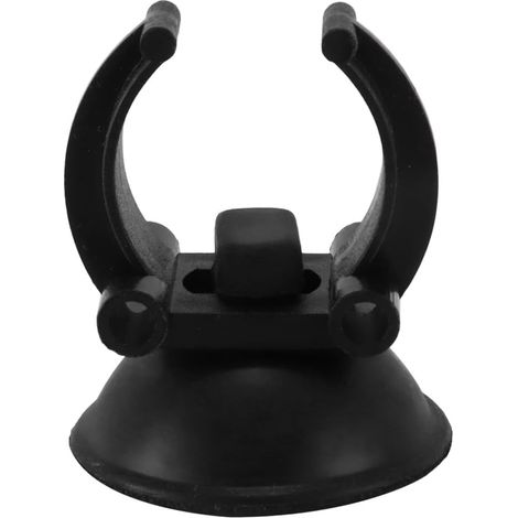 Support pour Chauffage d'aquarium, ventouses de 35 mm de diamètre avec Clips de 20 mm, Fixations en Plastique pour Poissons d'aquarium, Noir (1/5)