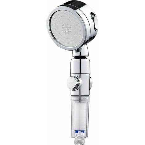 Ensemble pommeau de douche avec tuyau et support de rechange, pommeau de douche haute pression ¨¤ 3 niveaux et ¨¤ ¨conomie d'eau pour une exp¨rience de douche optimale, douchette ¨¤ main pour c (1/5)