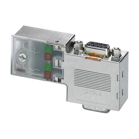 Connecteur Sub-D Mâle Phoenix Contact 9 voies Montage sur câble 35 ° ( Prix pour 1 ) (1/2)