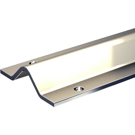 Stahl-Laufschiene 195 cm für V-Rille / V-Nut, für Schiebetore bis max. 400 kg