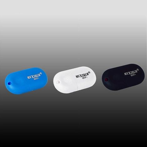 Trade Shop - MAXTECH WI-360 DRAHTLOSER INTERNET-NETZWERK-SHARING WIFI USB 2.0 STIFT-ROUTER - (1/2)
