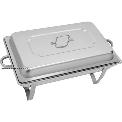 Chauffe-aliments en acier inoxydable, capacité de 9L, design moderne, autonome (1/2)