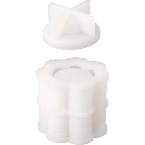 Moule en silicone fait main pour résine, idéal pour la création de bougeoirs et la décoration intérieure artistique.