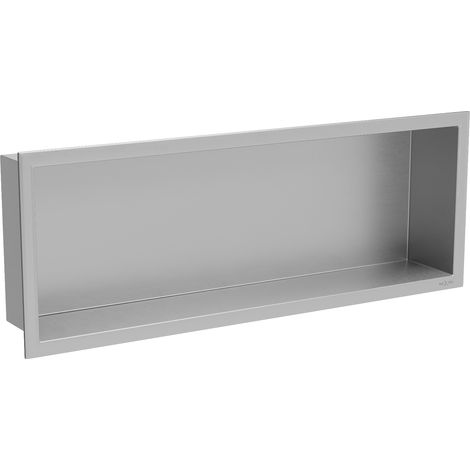 Mexen X-Wall-R Einbauregal mit Flansch 60 x 20 cm, inox - 1910602010 (1/5)