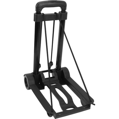 Chariot de manutention pliable, portable et léger, avec 2 roues (1/5)