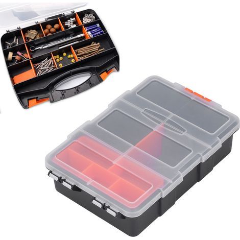 PVC Parts Storage Box - Hardware Component and Tool Organizer (1/5)