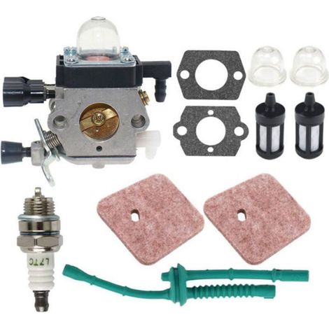 Carburateur - Compatible HS45 2-Mix FS38 2-Mix - Remplace C1Q-S278 - Pour Taille-Haie et Débroussailleuse - Pièce Rechange ×1 (1/4)