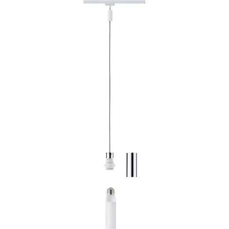 Paulmann URail 2Easy Lámpara Colgante Blanca Moderna