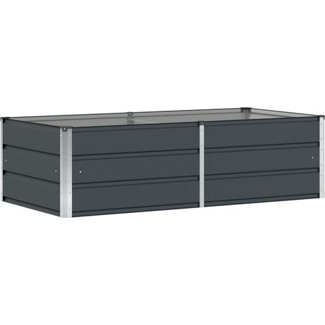 Maison Exclusive - Fioriera Antracite 160 x 80 x 45 cm Acciaio