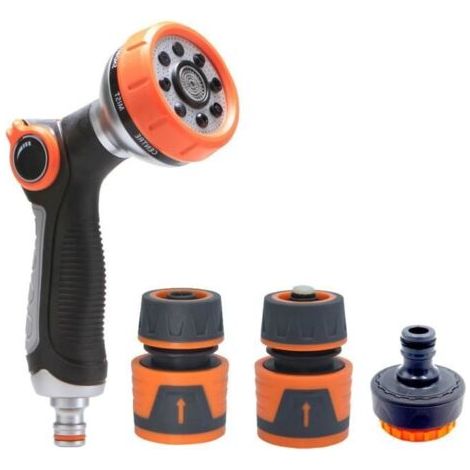 Spritzpistole – Marke – Modell – 8 Sprüheinstellungen – Einstellbarer Wasserdurchfluss – Ideal für die Autowäsche (1/5)