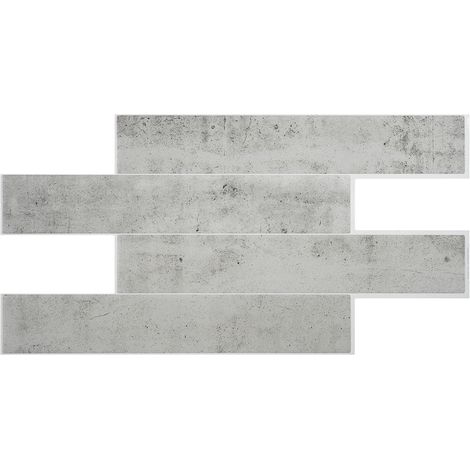 Selbstklebende Wandfliesen x2 XL, 57,3x29,41cm- Smart Tiles Norway Alta Klebefliesen 3D Fliesenaufkleber für Bad & Küche