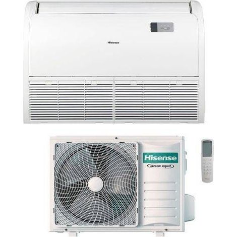 Hisense Climatizzatore Monosplit Soffitto-Pavimento Serie Turbo 60000 btu trifase AUV175UR4RC4 Inverter R-32 A++