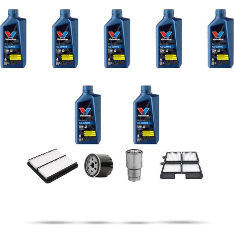 Kit tagliando 4 FILTRI e 7L OLIO compatibile con Toyota Avensis I (T22) 2.0 D-4D 85kw Dal 2001 (1/5)