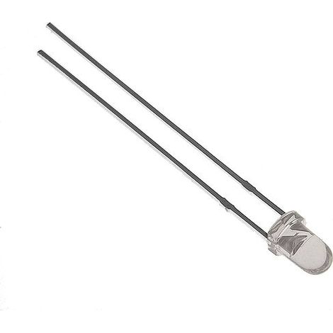Diodi LED bianco freddo da 3 mm, 10 pezzi
