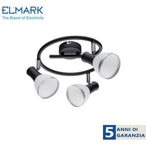 EDDY SPOT 3XE14 BLACK