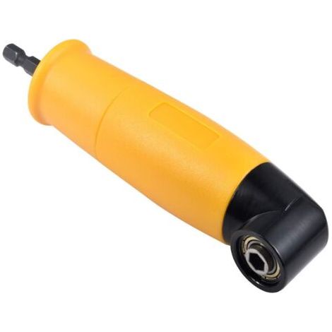 Perceuse à angle droit, tournevis à angle droit de 105 degrés perceuse à rallonge d'angle tournevis électrique adaptateur de support de tournevis Allen 1/4 (1/5)