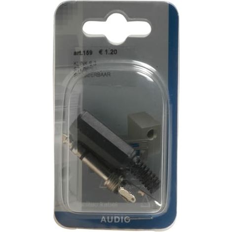 Deltac - 6.3mm klinkm,stereo,soldeerbaar - 0159 - 8712205001592